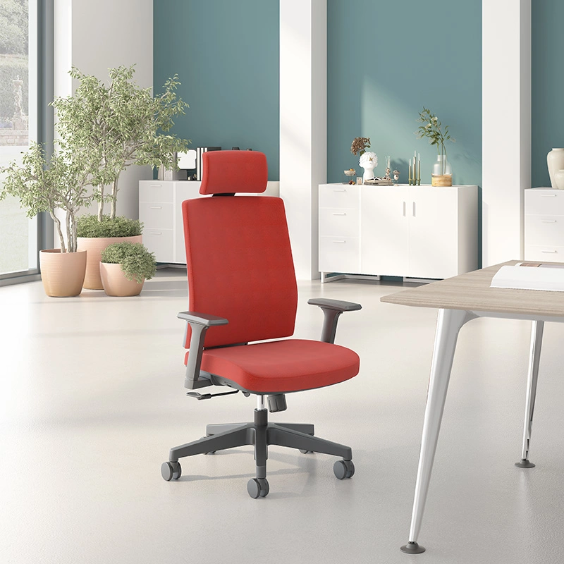 Ergonomic Mesh Fabric Office Chair Modern Computer Office Furniture Swivel Chairs with Headrest